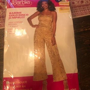 Barbie Gold Disco Jumpsuit